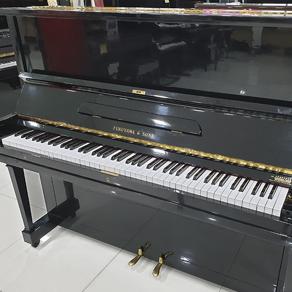 Used Fukuyama Sons F 125 Upright Piano Wagner Piano