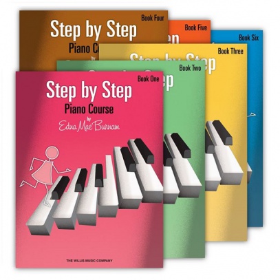 Burnam, Edna Mae - Step By Step Piano Course Book 4 | Coop Vincent D'Indy